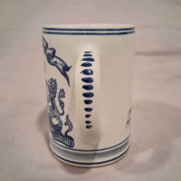 Amsterdam Delft Blue Hand-Painted Mug - Holland - #'443 - Amsterdam Motto - Picture 3 of 8